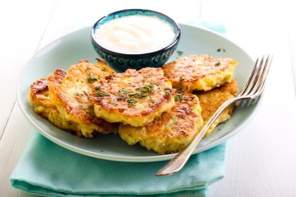 Schnelle Zucchettipuffer - Rezept