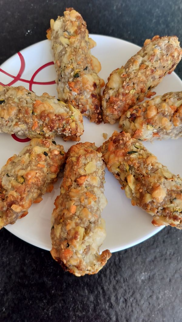 Gemüse-Fleisch-Sticks