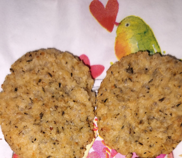 Hafer-Cashew-Käse-Kekse