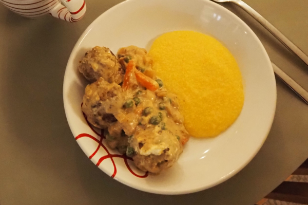 Polenta in der Mikrowelle